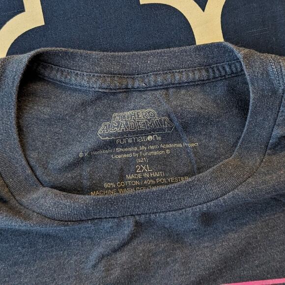 My Hero Academia Men's Graphic Tee | Anime T-Shirt | Plus Ultra Fan Merch - Picture 2 of 2